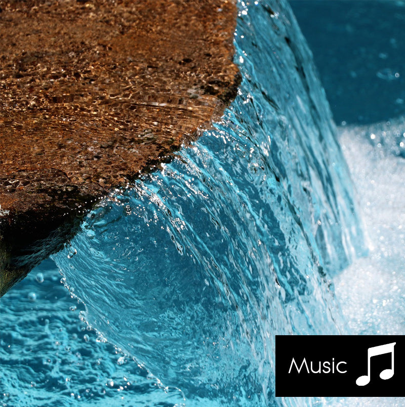 Waterfall - Nature Sounds with music