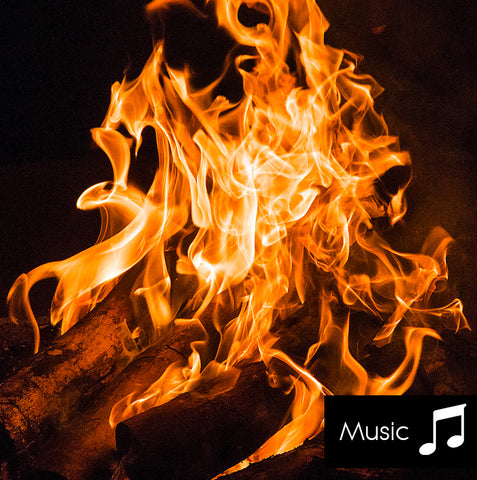Campfire - Nature Sounds with music